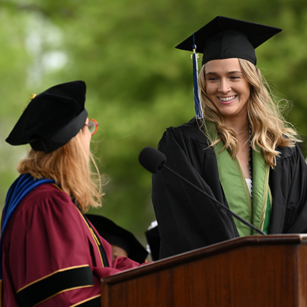 Sarah Hall ’24 wins the 2024 Claire Gaudiani ’66 Prize