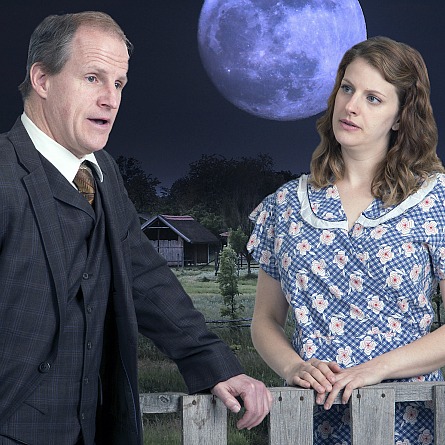 A scene from Walnut Street Theater's 'Moon for the Misbegotten.' Photo by Mark Garvin.