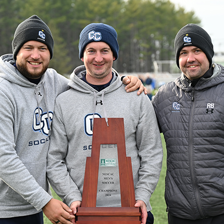 Men’s Soccer coaches named National Coaching Staff of the Year 