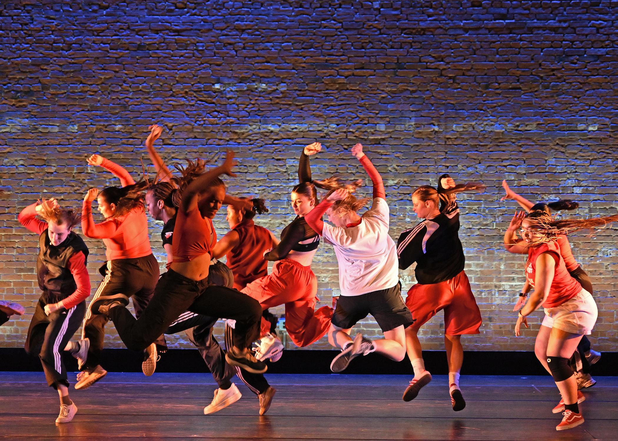 dancers on stage